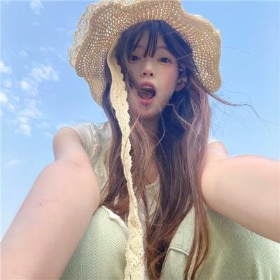 白色微笑